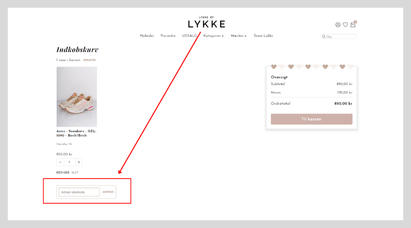 10% LykkebyLykke 𝗥𝗮𝗯𝗮𝘁𝗸𝗼𝗱𝗲 & (September Danmark